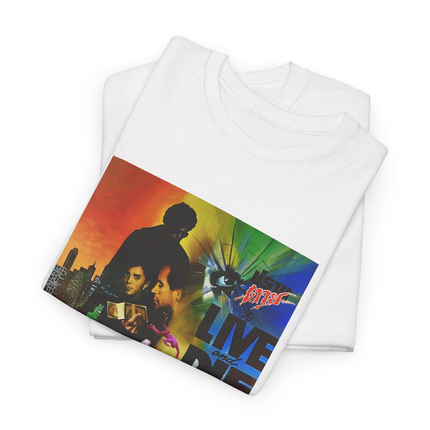 1985 to live and die in l.a. thai movie poster reproduction tshirt
