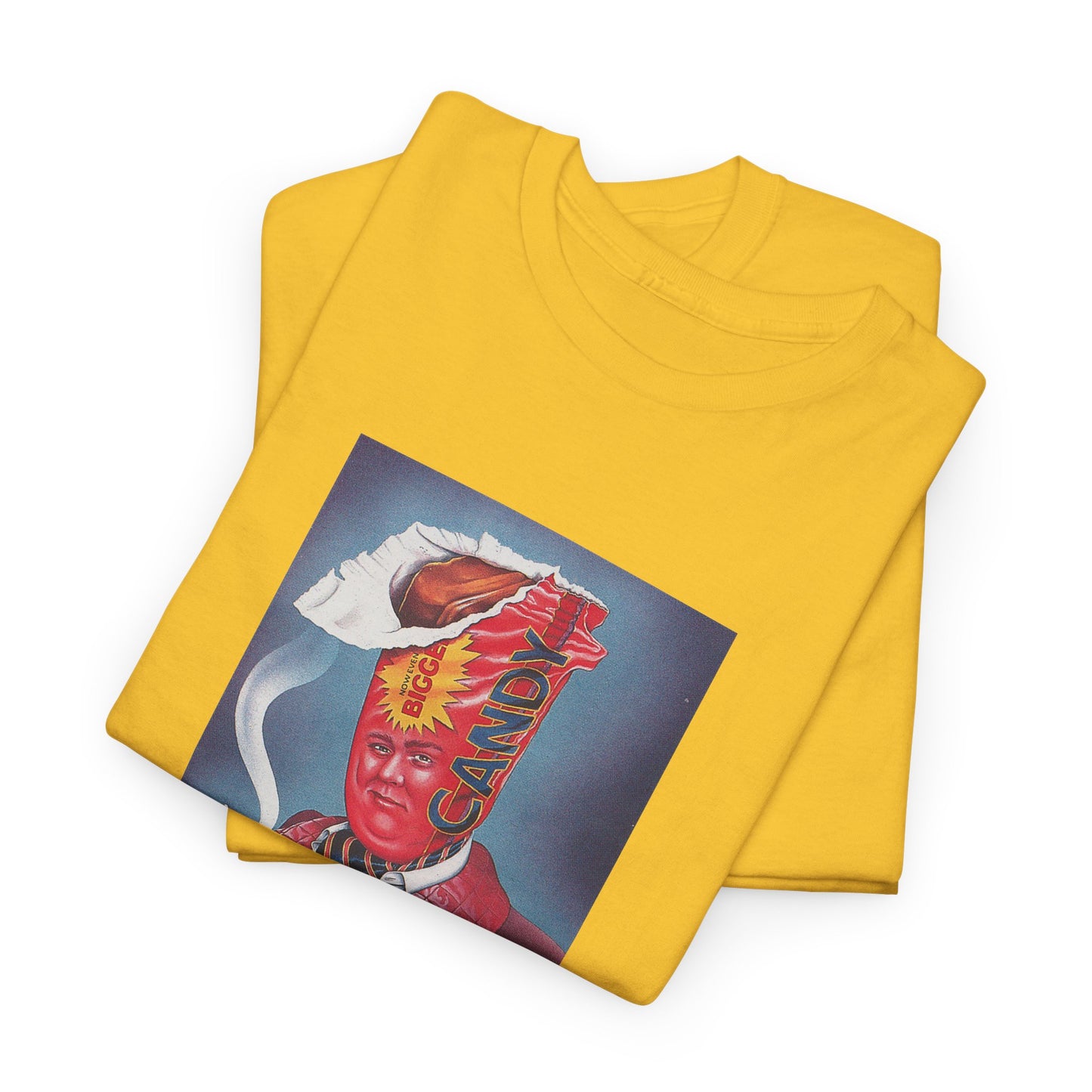 john candy chocolate bar head illustration tshirt