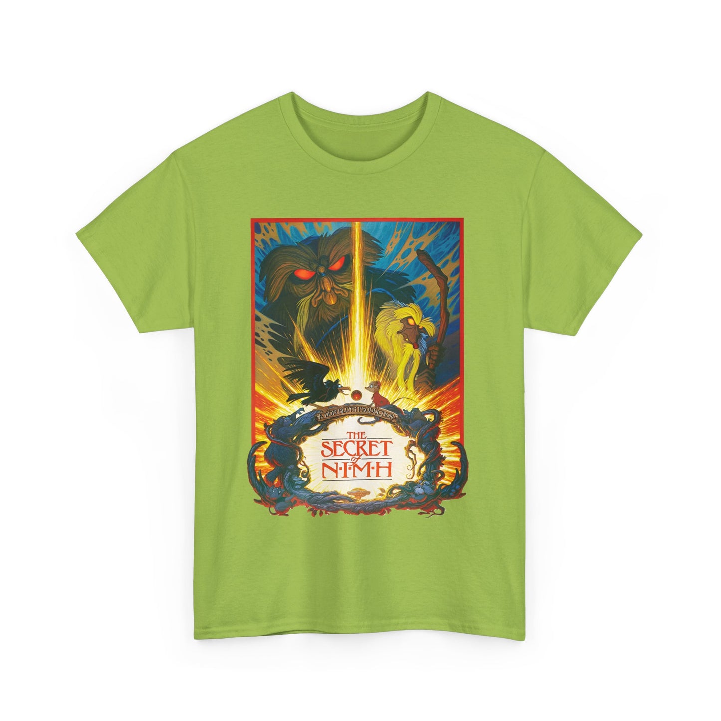 1992 the secret of nimh movie poster tshirt