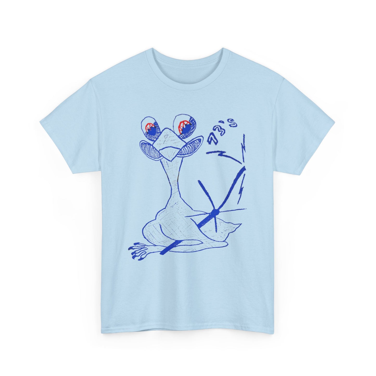 weird bird creature vintage qsl card doodle custom edit tshirt