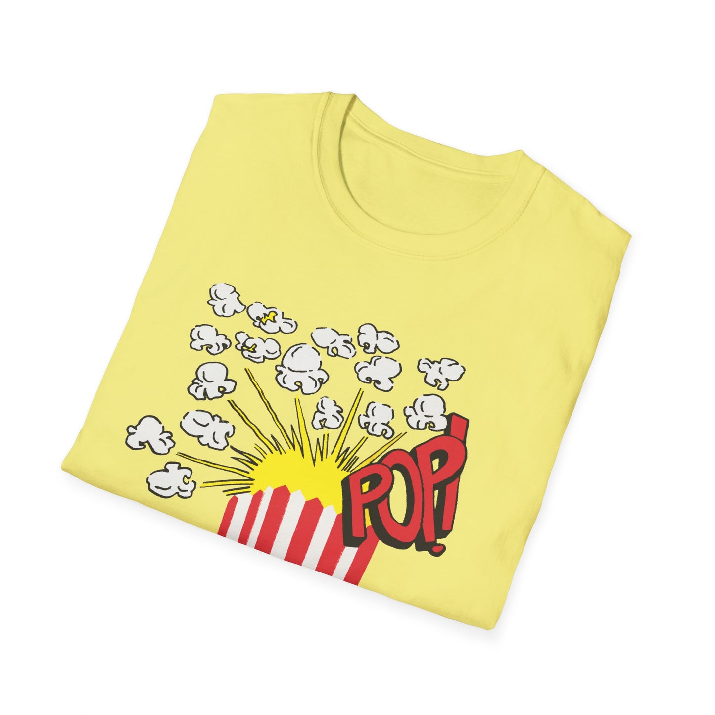vintage 1980s popcorn image tshirt