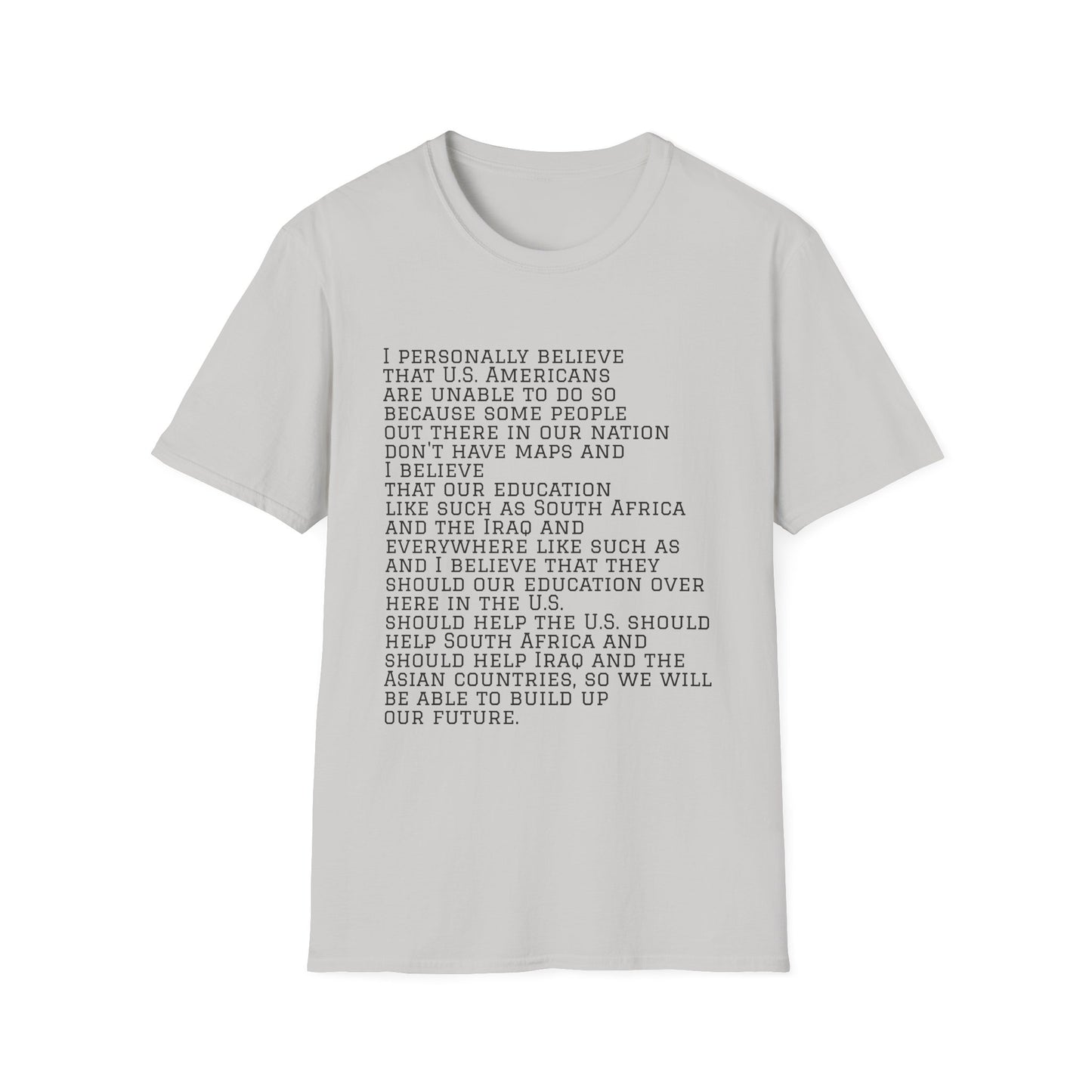 2007 miss teen america south carolina's answer meme tshirt