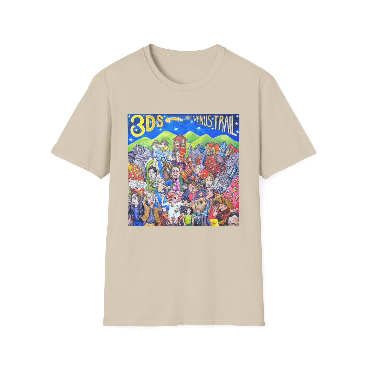 the 3d's 1993 the venus trail album tshirt