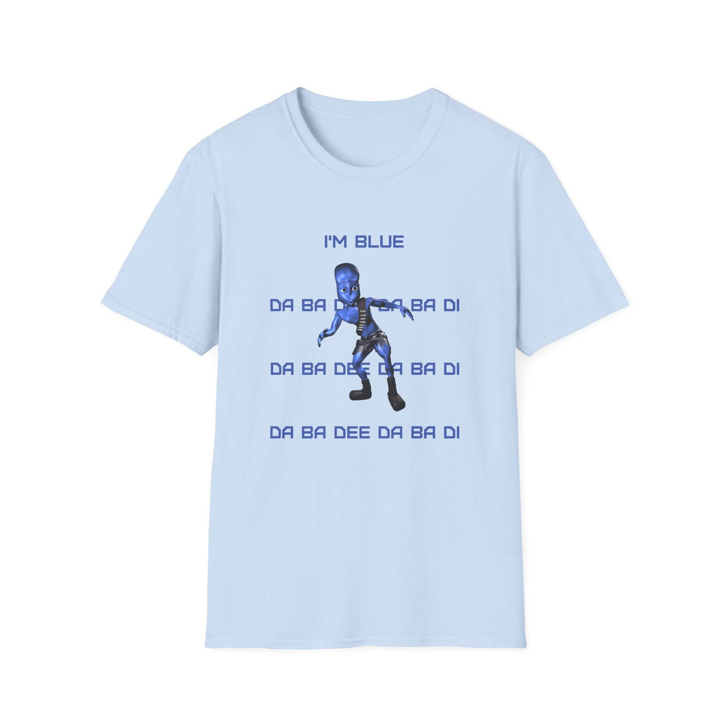 eiffel 65 blue (da ba dee) tshirt