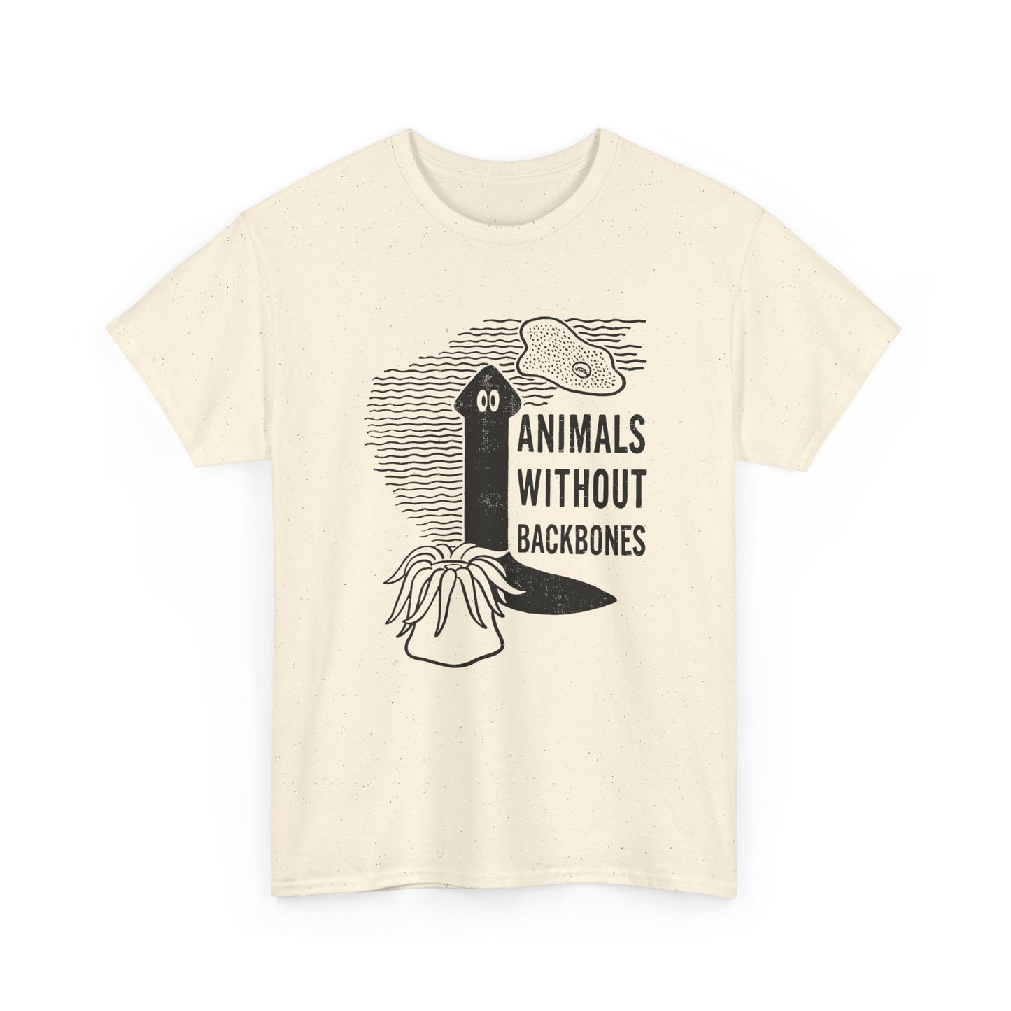 1976 second edition of animals without back bones by ralph buchsbaum book cover tshirt
