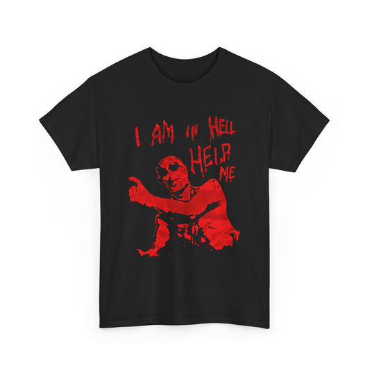rare hellraiser frank cotton help me i am in hell reproduction tshirt