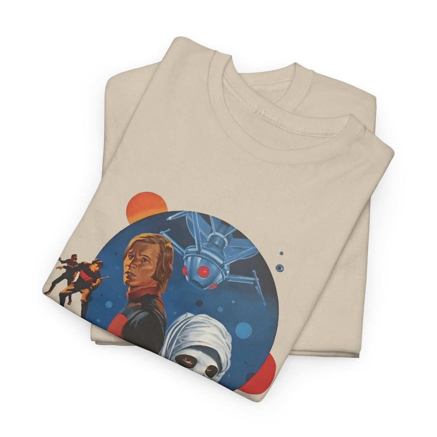 1976 logan's run illustration reproduction graphic tshirt