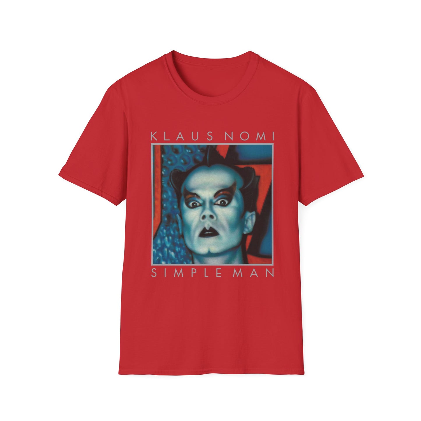 1982 klaus nomi simple man tshirt