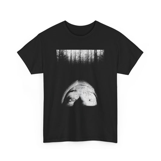 1999 the blair witch project movie poster no words custom distressed graphic edit tshirt