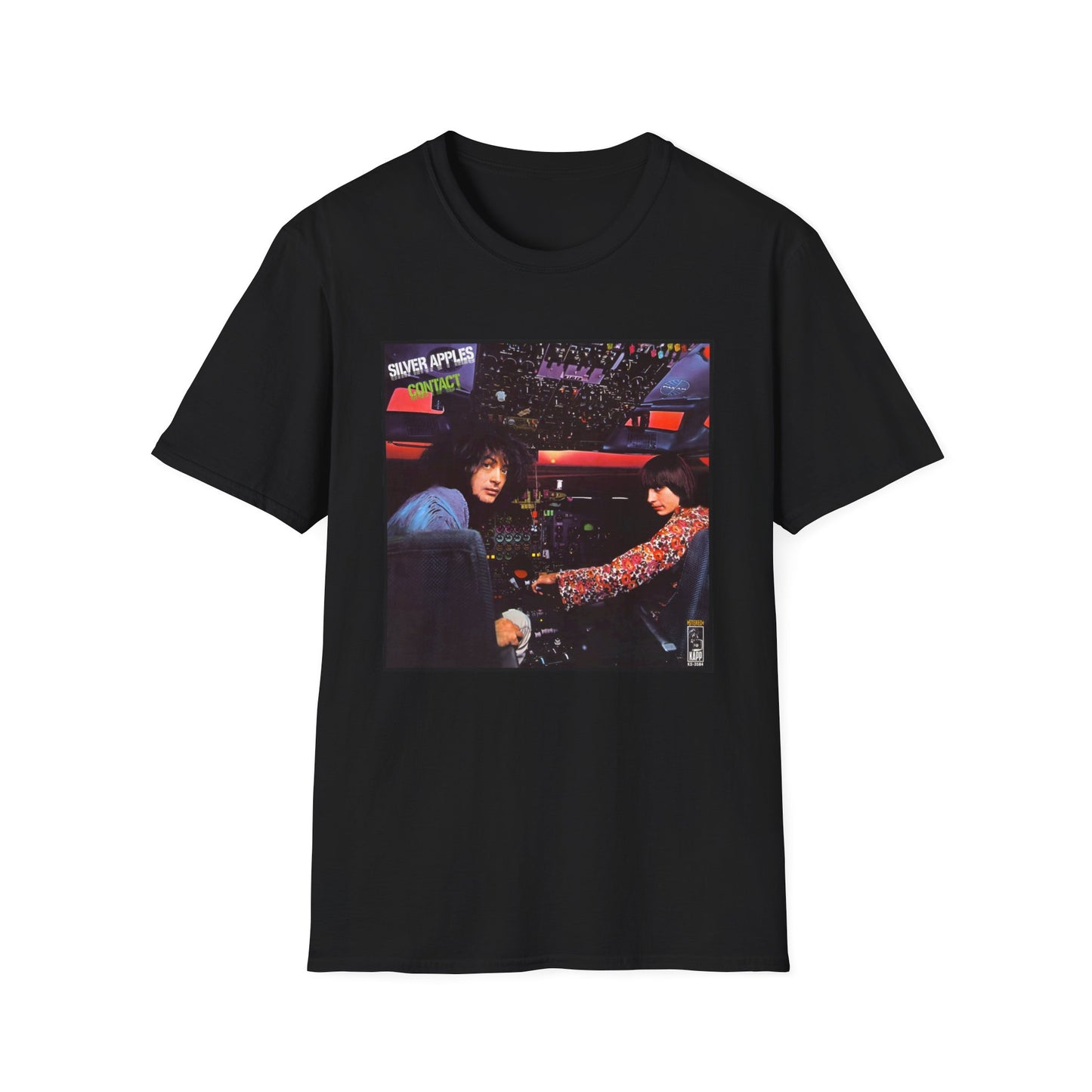 silver apples 1969 album contact tshirt