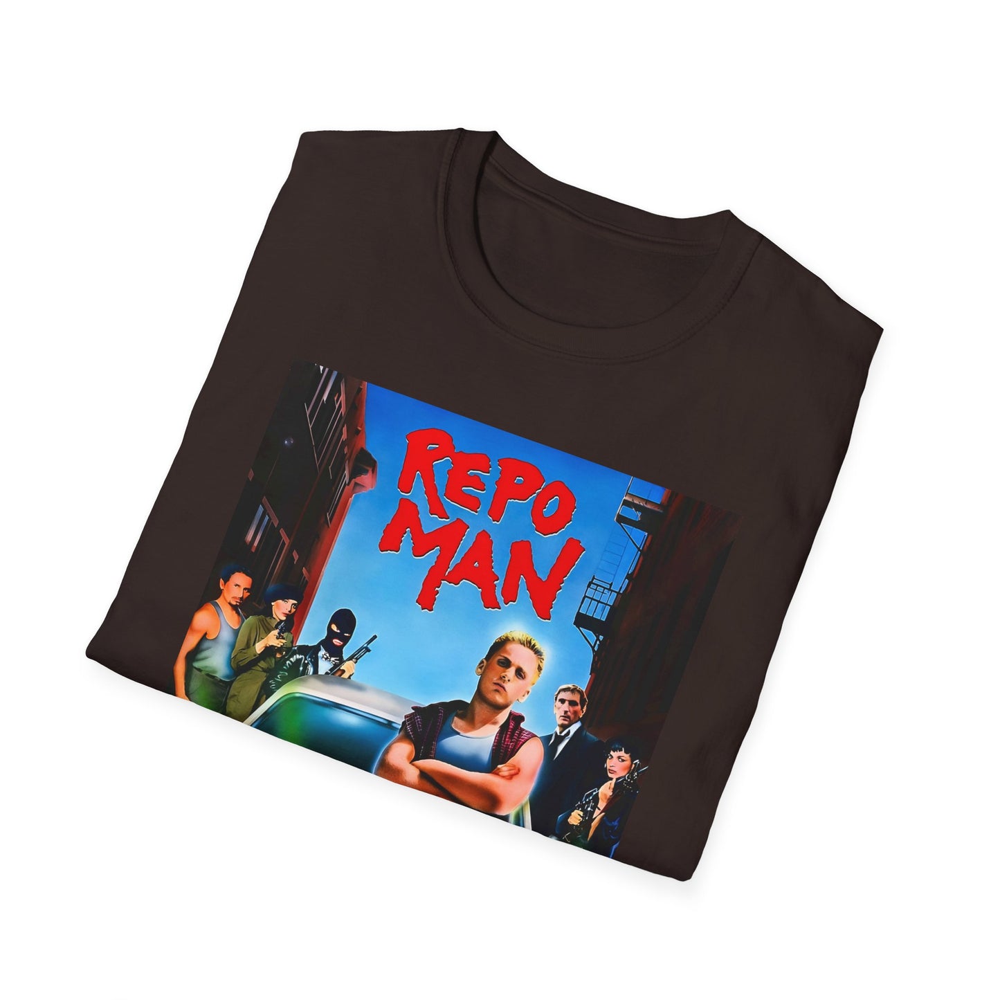 1984 repo man movie poster tshirt