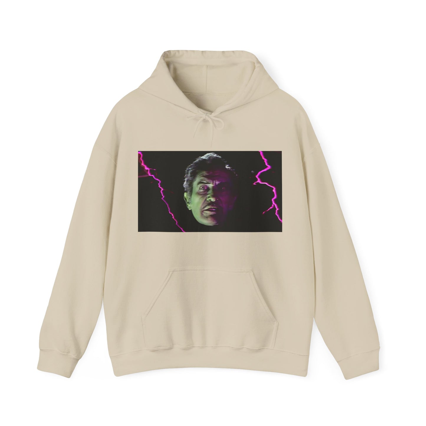 the hilarious house of frightenstein vincent price opening monologue on a unisex heavy blend hooded sweatshirt