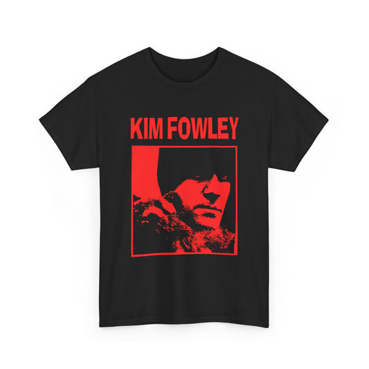 kim fowley show poster fan art reproduction red graphic tshirt