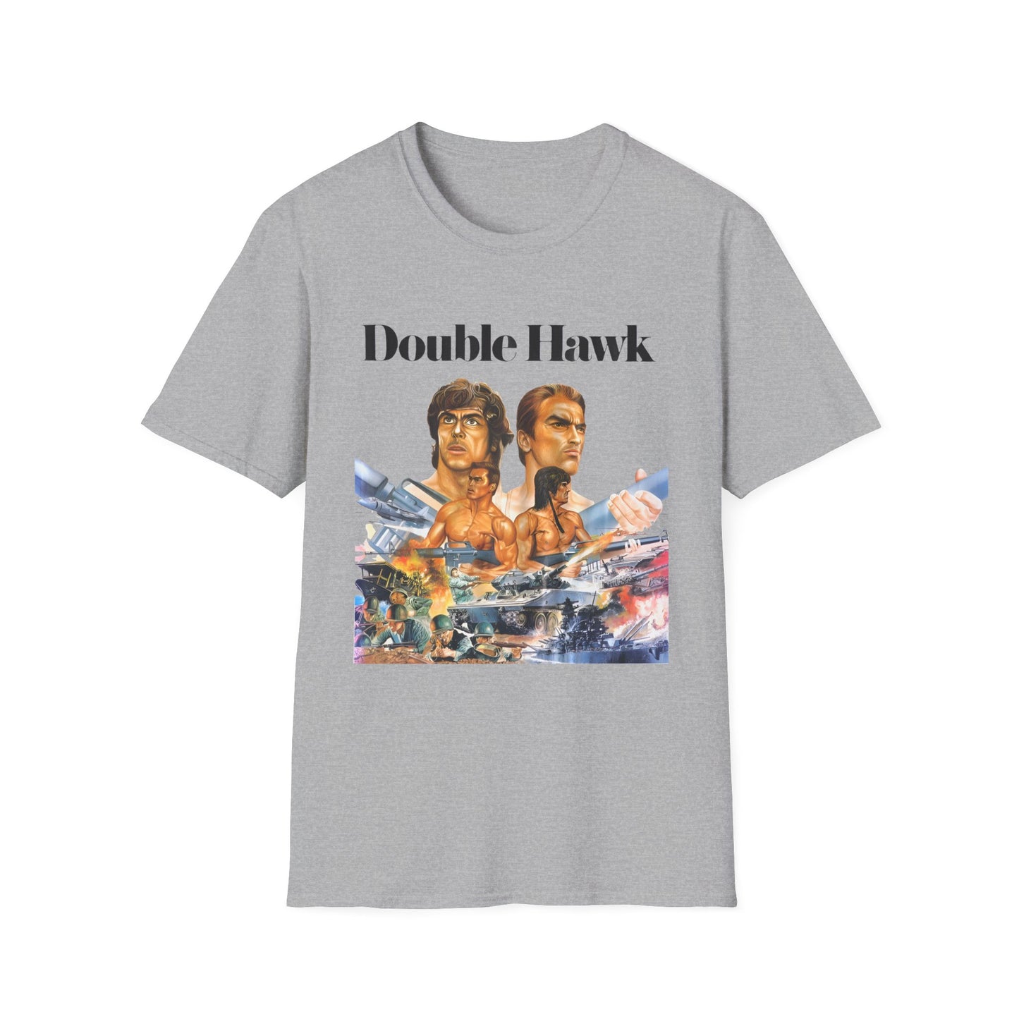 double hawk video game fan art tshirt