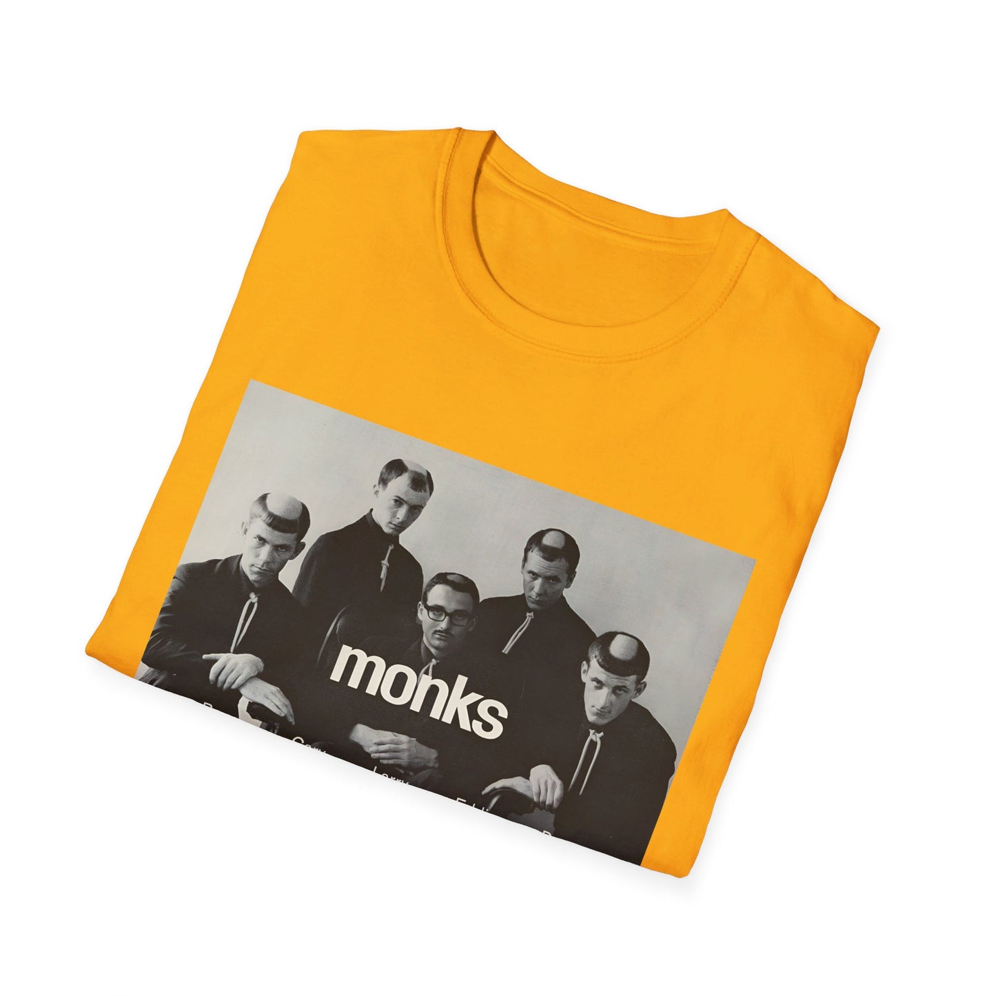 1960s experimental rock n roll band the monks tshirt