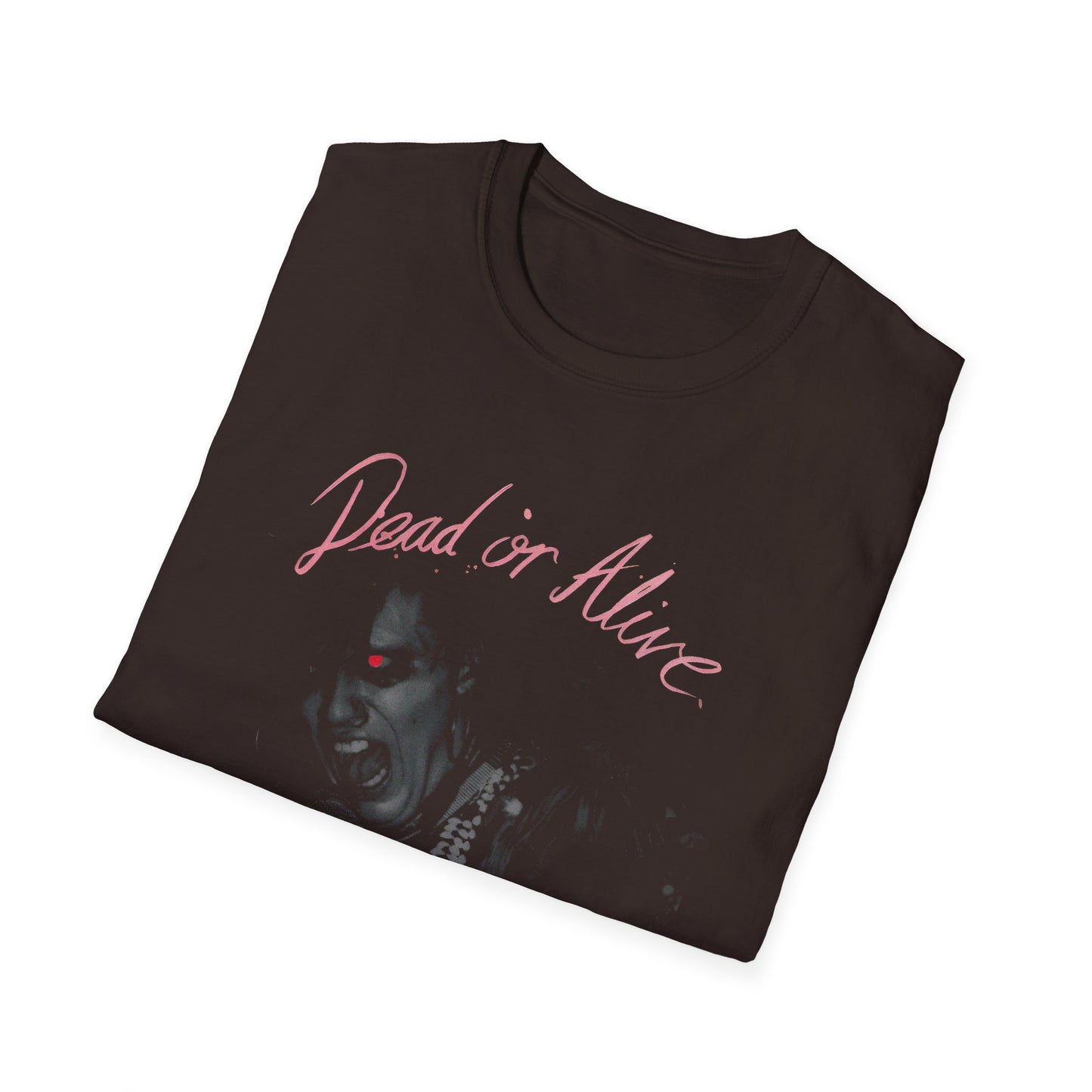 1980 dead or alive record cover pete burns i'm falling tshirt