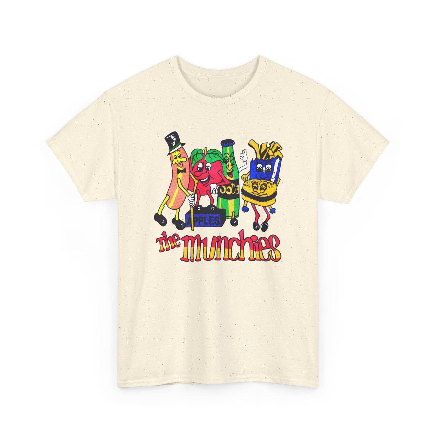 vintage the munchies cartoon illustration reproduction tshirt