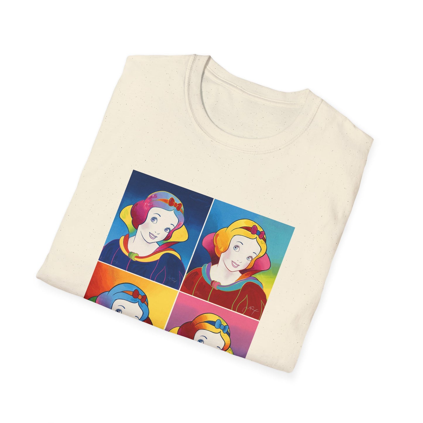 1996 psychedelic snow white pop culture art by peter max tshirt