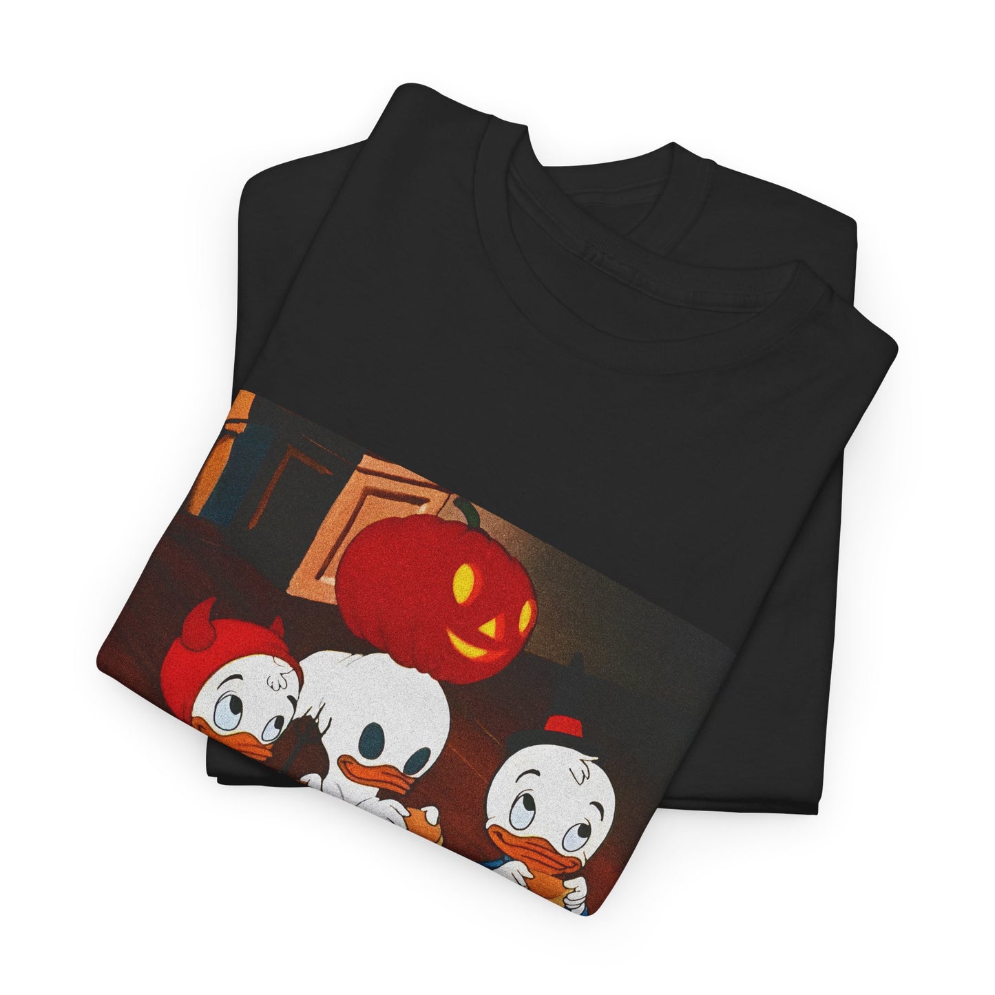 1982 huey dewey and louie halloween cartoon reproduction tshirt