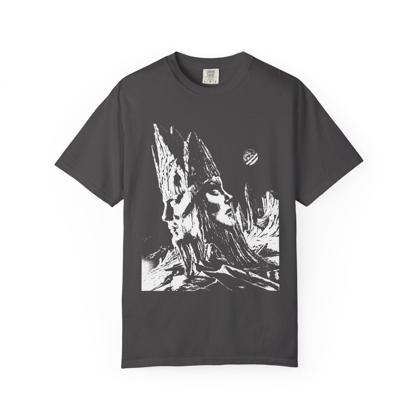 ursula k le guin the left hand of darkness book cover tshirt on comfort colors