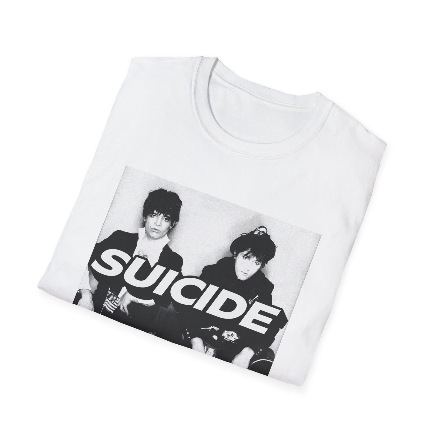 martin rev and alan vega suicide band 6 tshirt