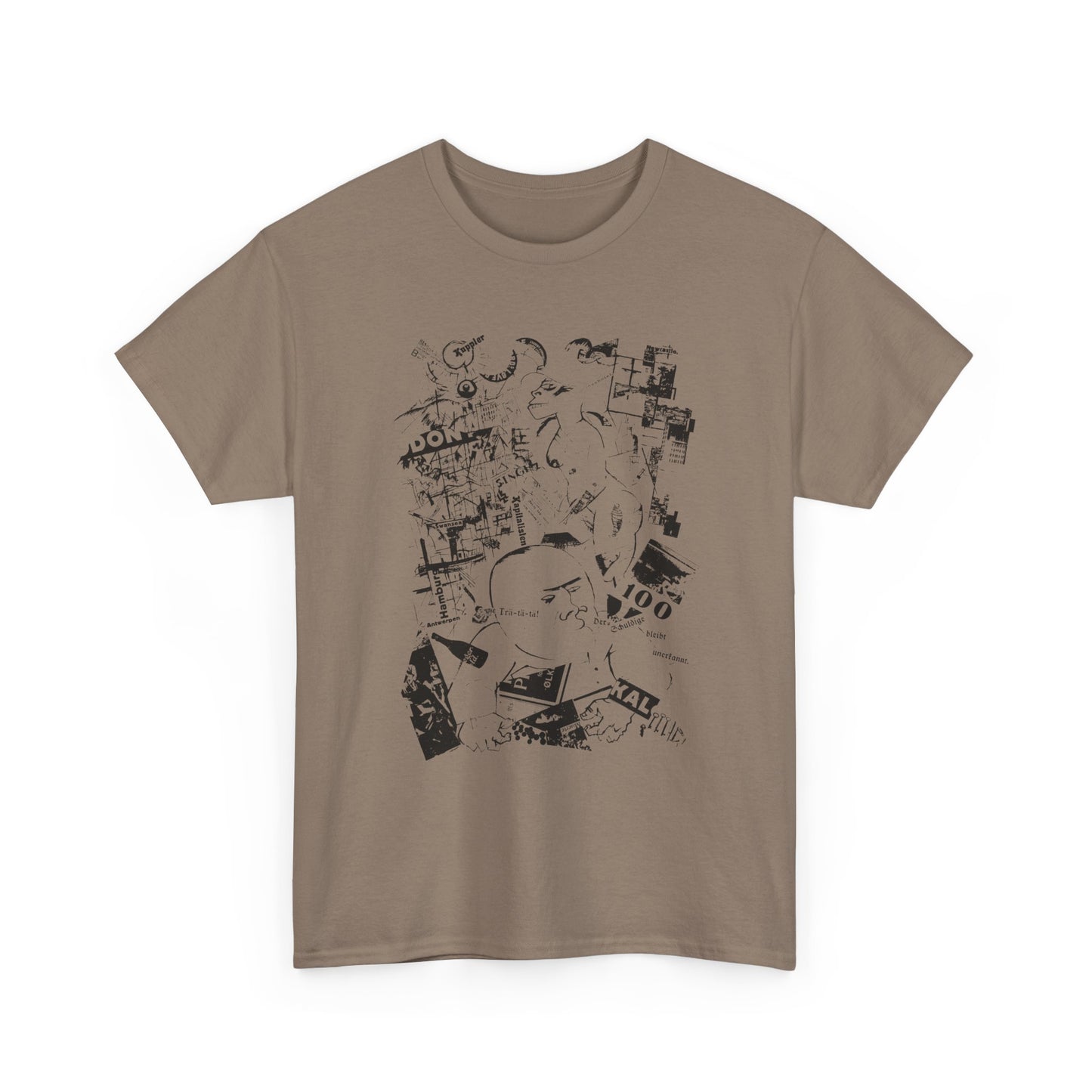 1919 the guilty one remains unknown by george grosz reproduction tshirt