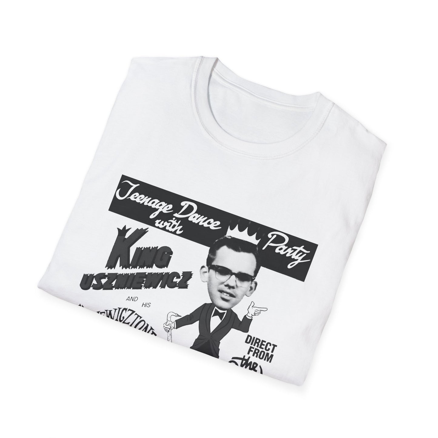 king uszniewicz and his uszniewicztones tshirt