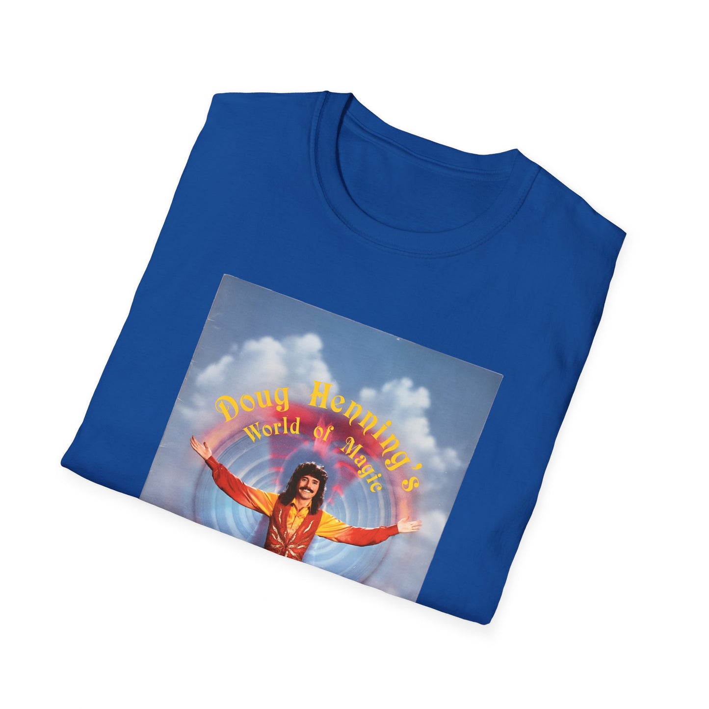 doug henning's world of magic 1982 tv special reproduction tshirt