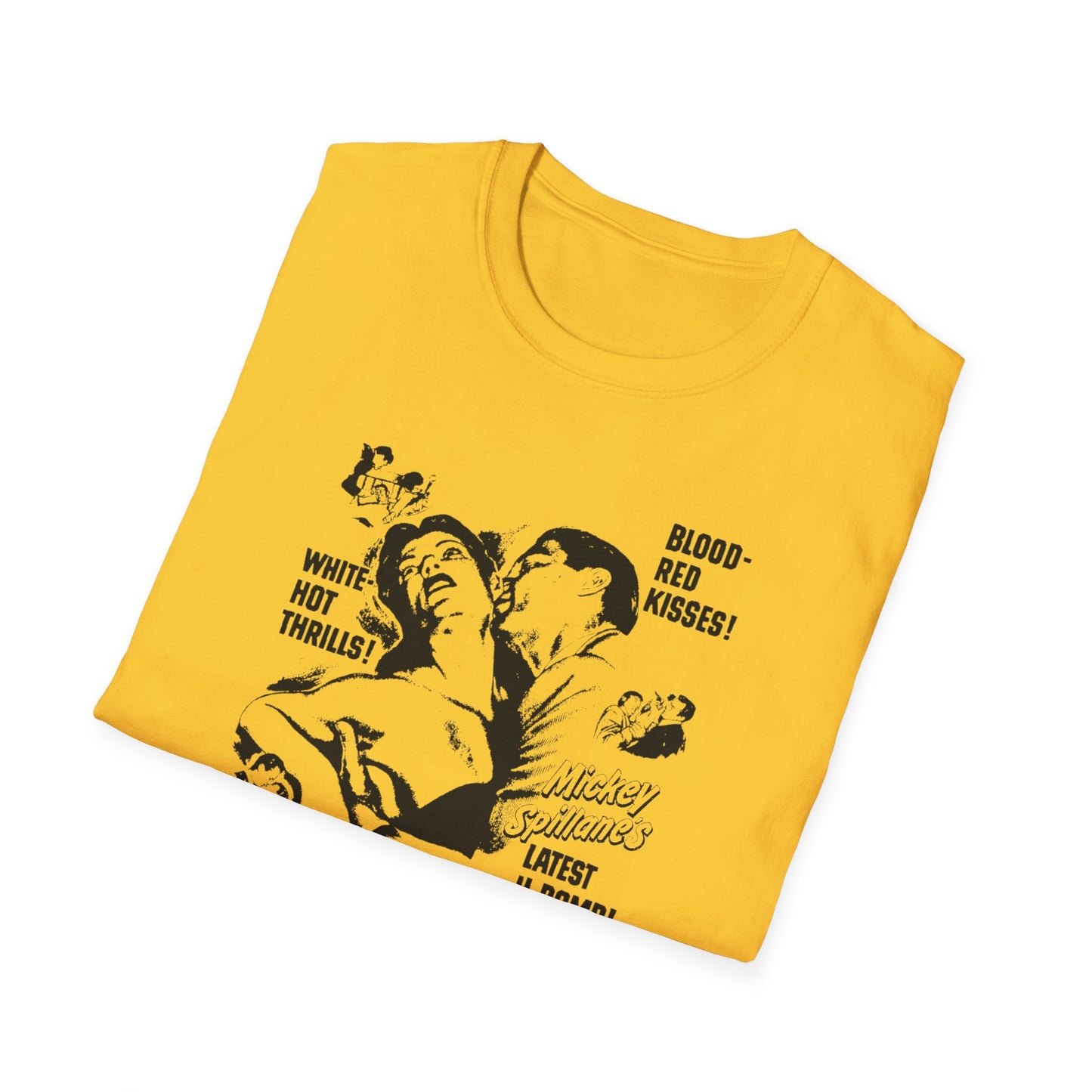 1955 film noir movie poster tshirt kiss me deadly by robert aldrich