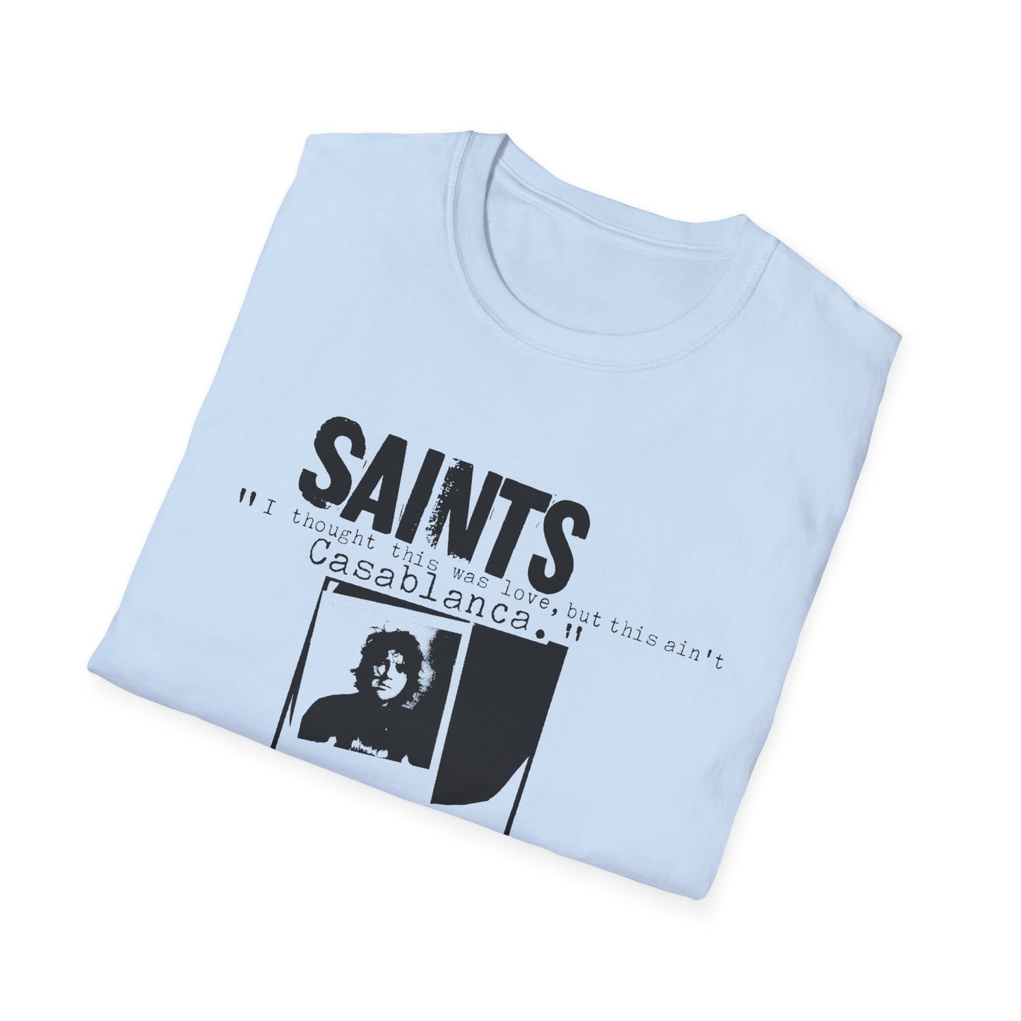 the saints 1982 album casablanca tshirt