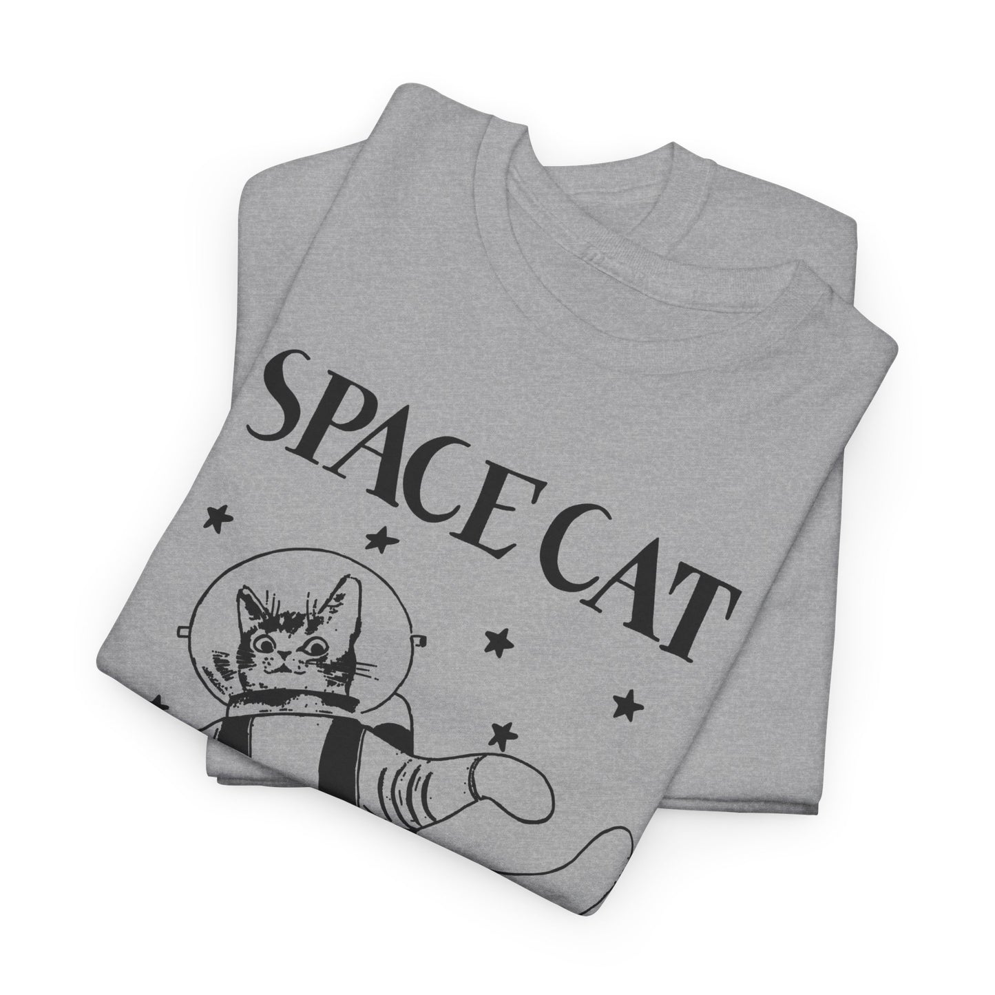 1952 space cat book cover reproduction edit tshirt