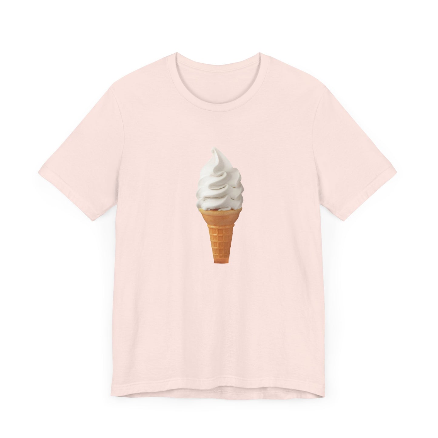 soft vanilla ice cream cone tshirt