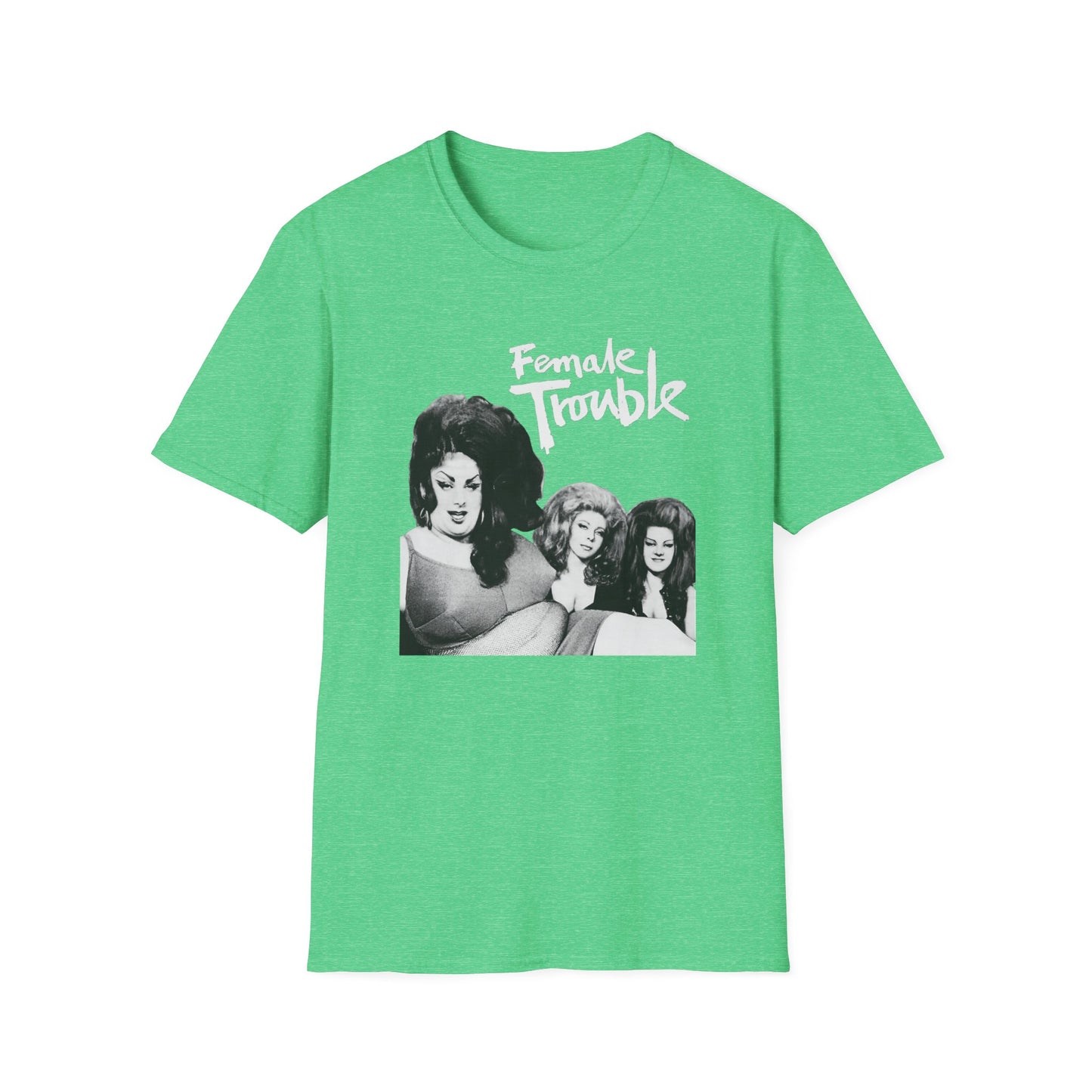 1974 comedy crime movie by john waters female trouble movie poster tshirt