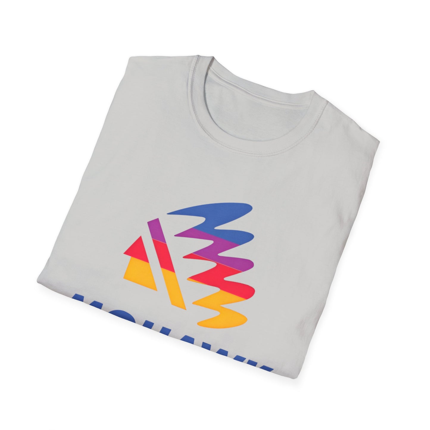 mohawk defunct gas station logo tshirt