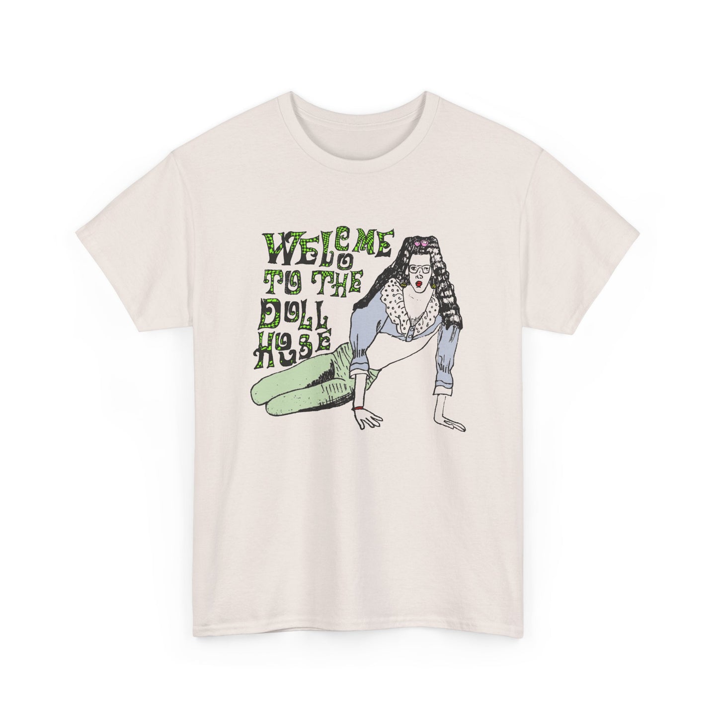 welcome to the dollhouse original drawing tshirt