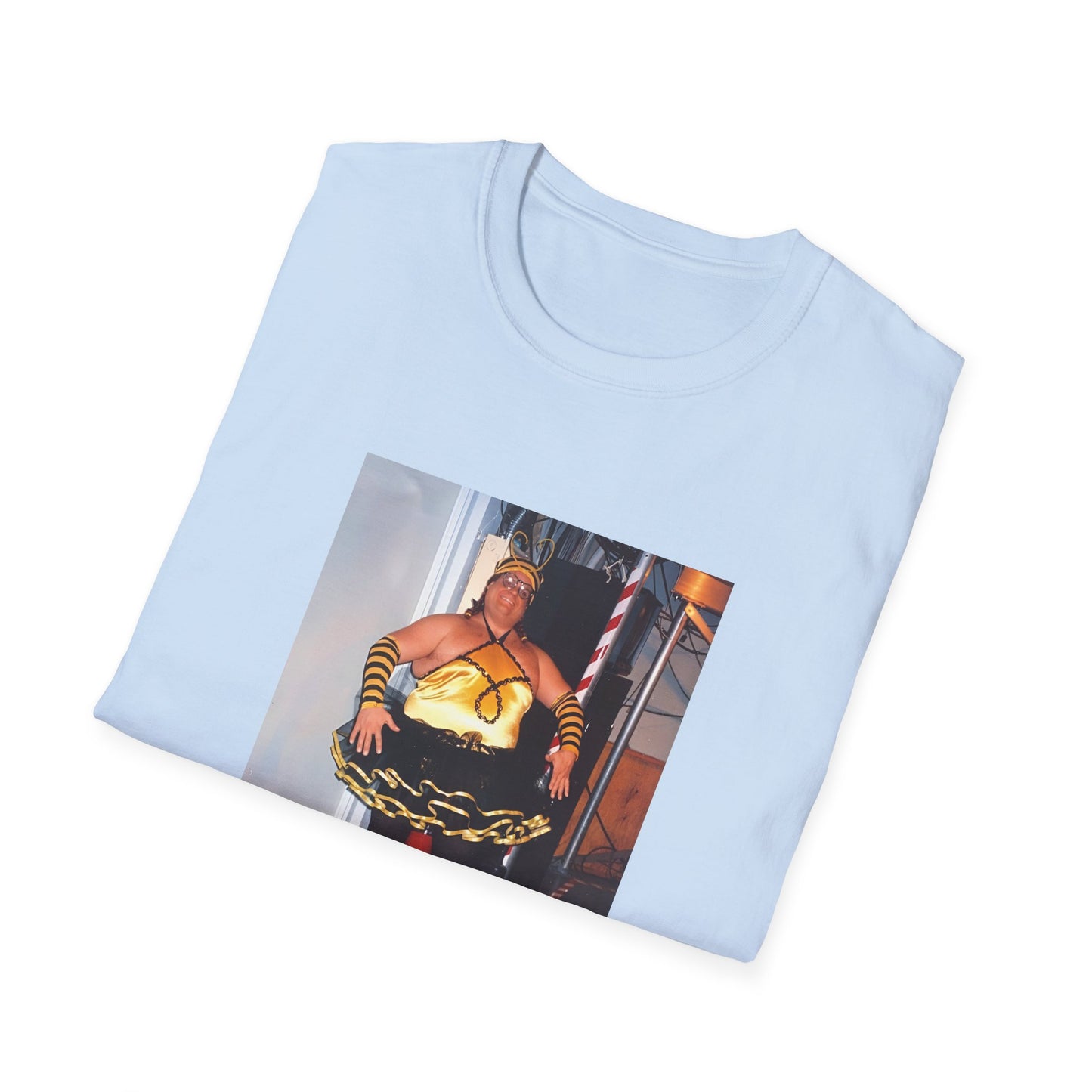 chris farley bumble bee photo tshirt