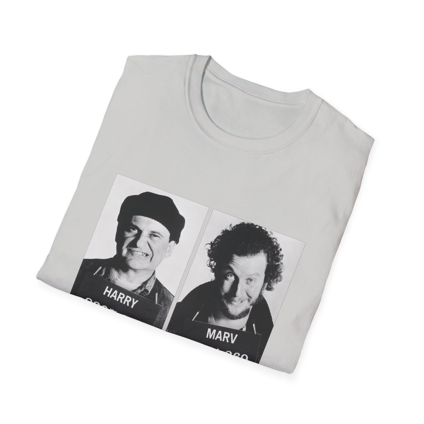 harry and marv mugshot christmas tshirt