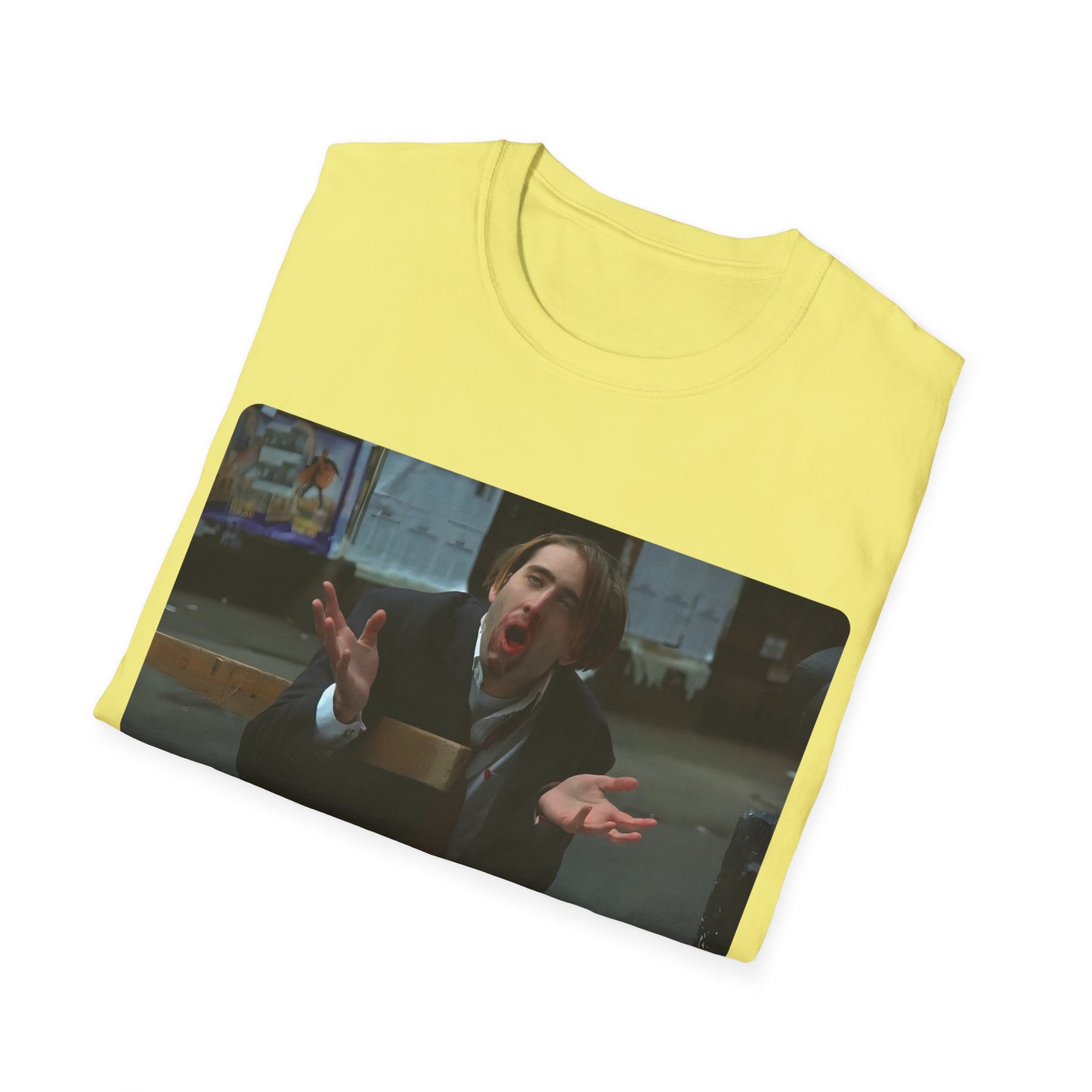 1989 nic cage vampire's kiss movie tshirt