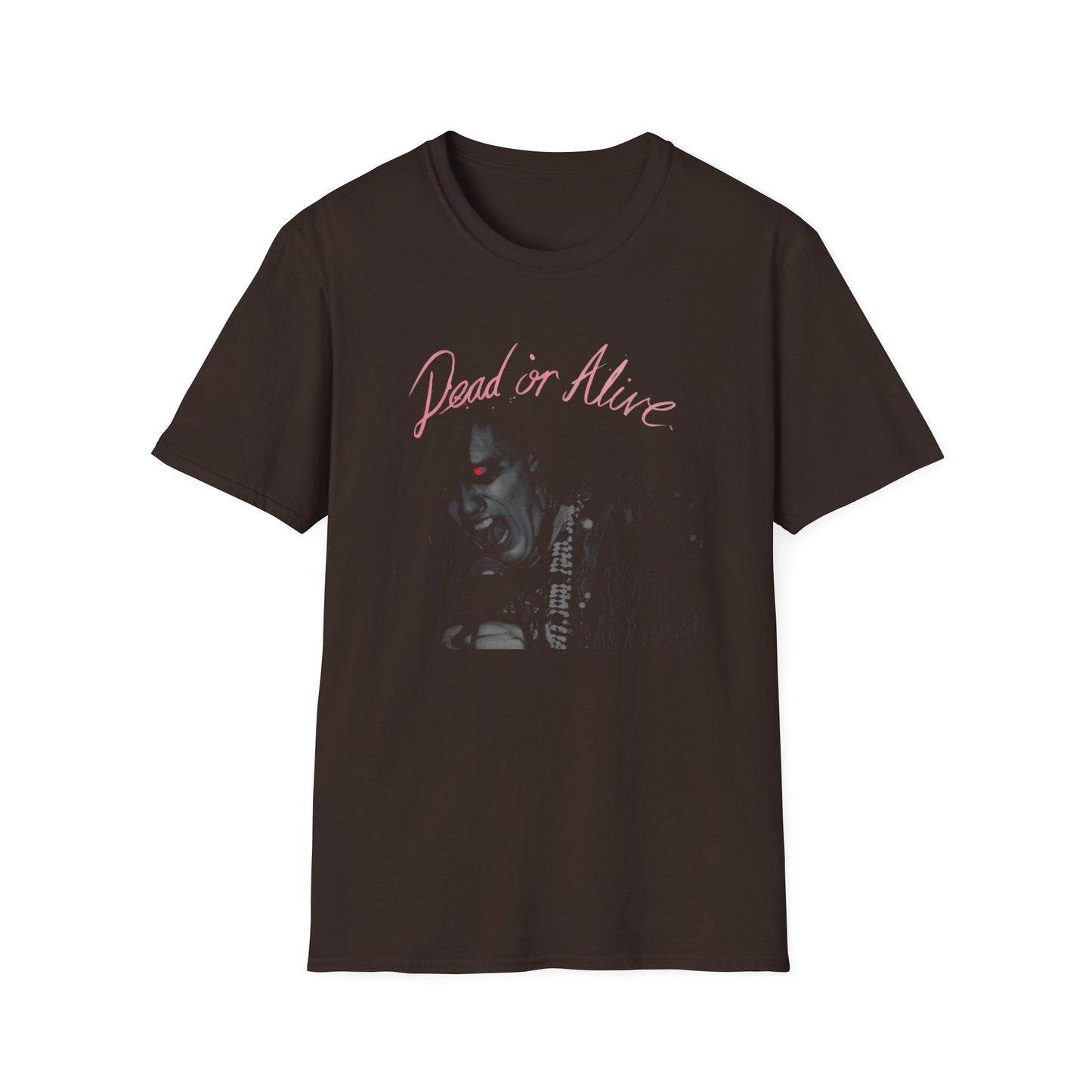 1980 dead or alive record cover pete burns i'm falling tshirt