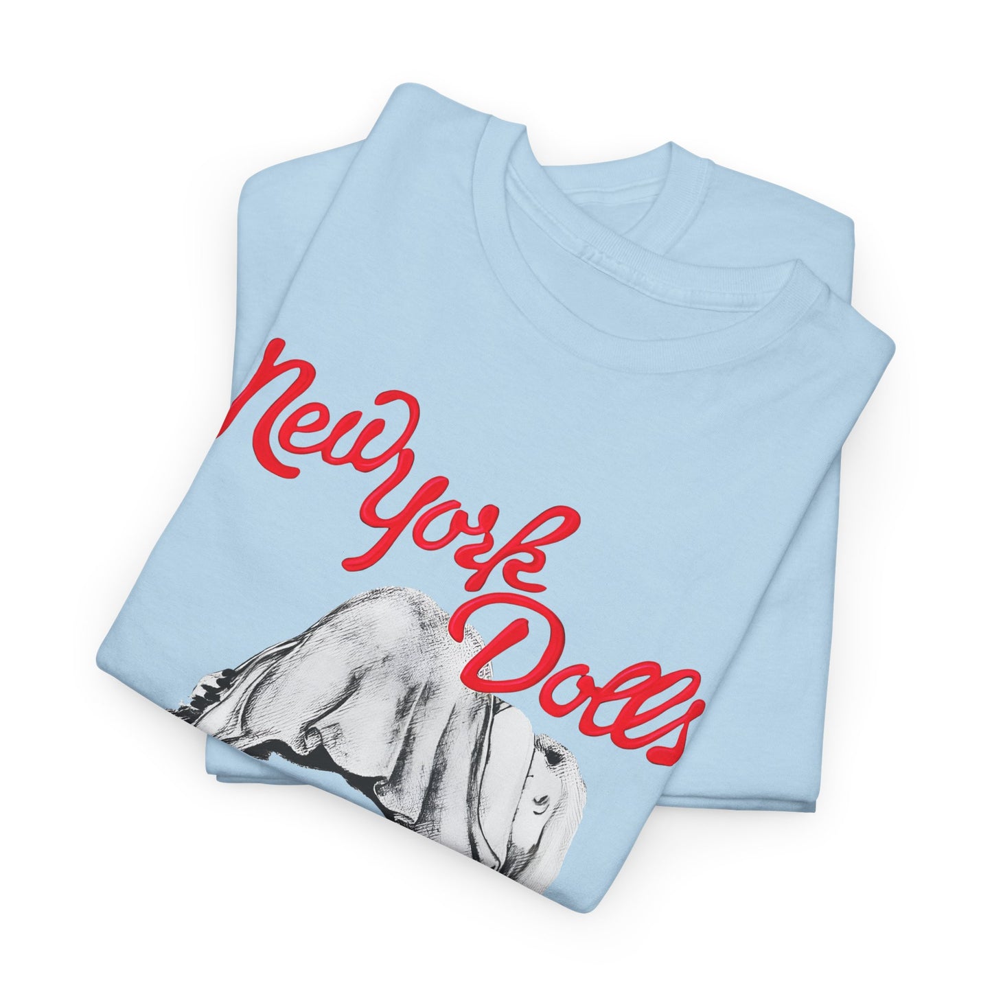 vintage new york dolls reproduction tshirt