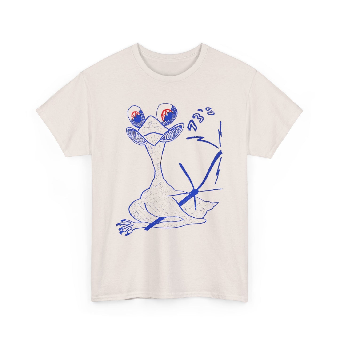 weird bird creature vintage qsl card doodle custom edit tshirt