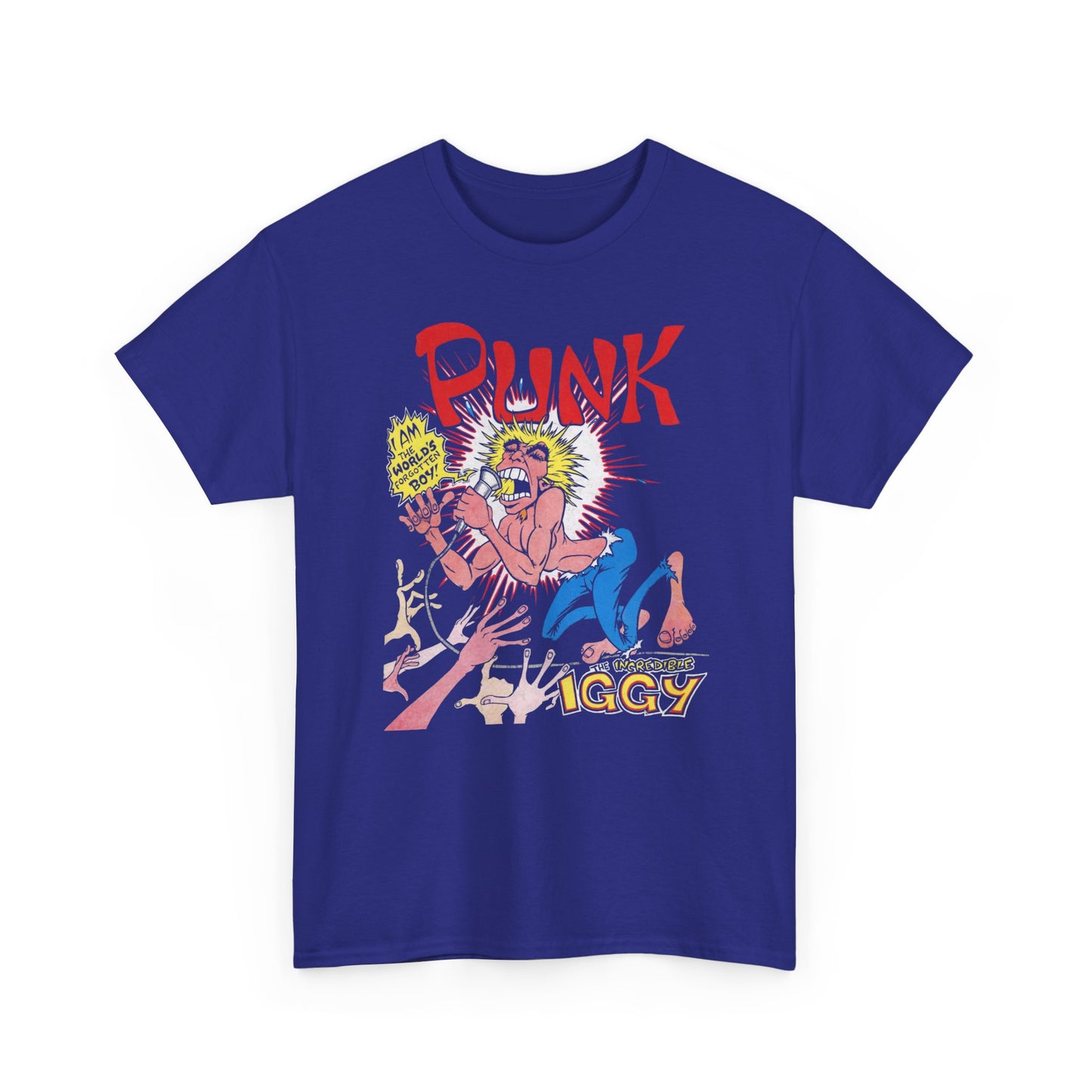 1976 fourth issue of punk magazine iggy graphic tshirt