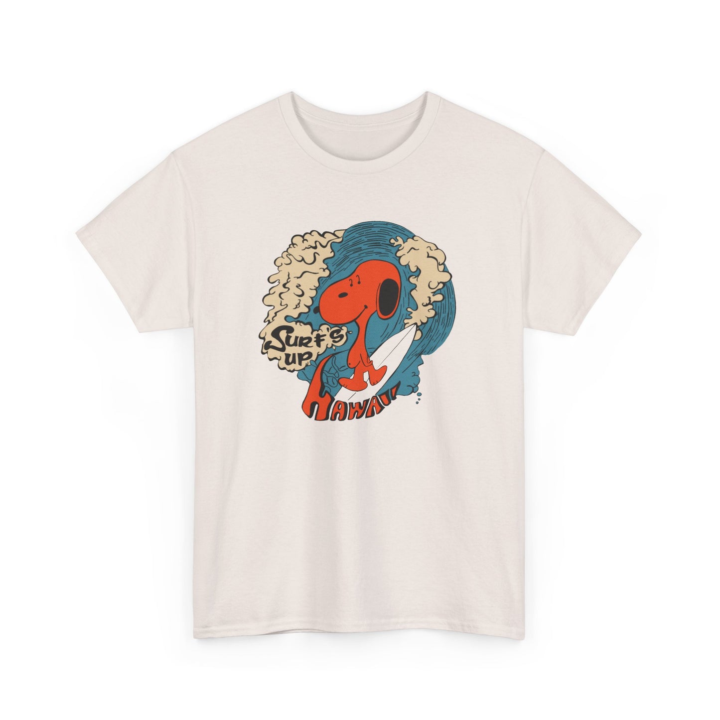 surf's up creep dog vintage graphic reproduction tshirt