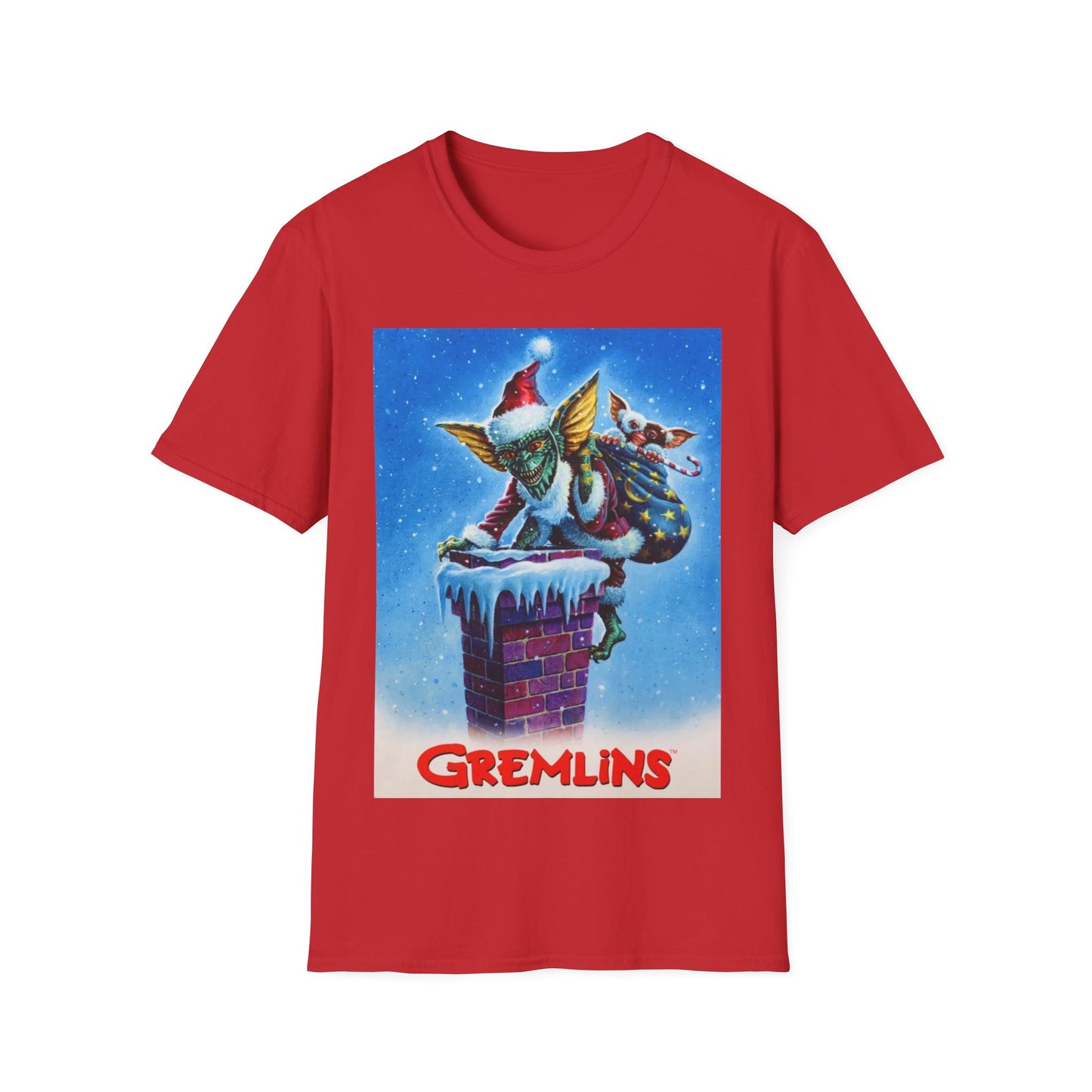 1984 gremlins christmas advertisement tshirt