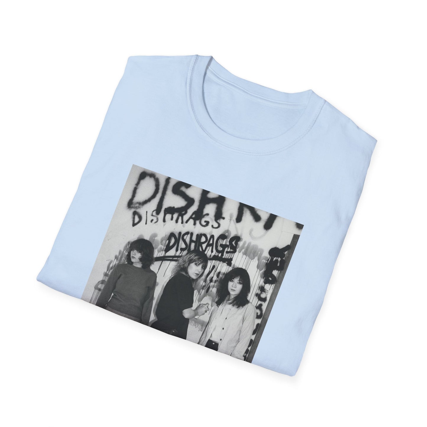 canadian punk band the dishrags photo tshirt