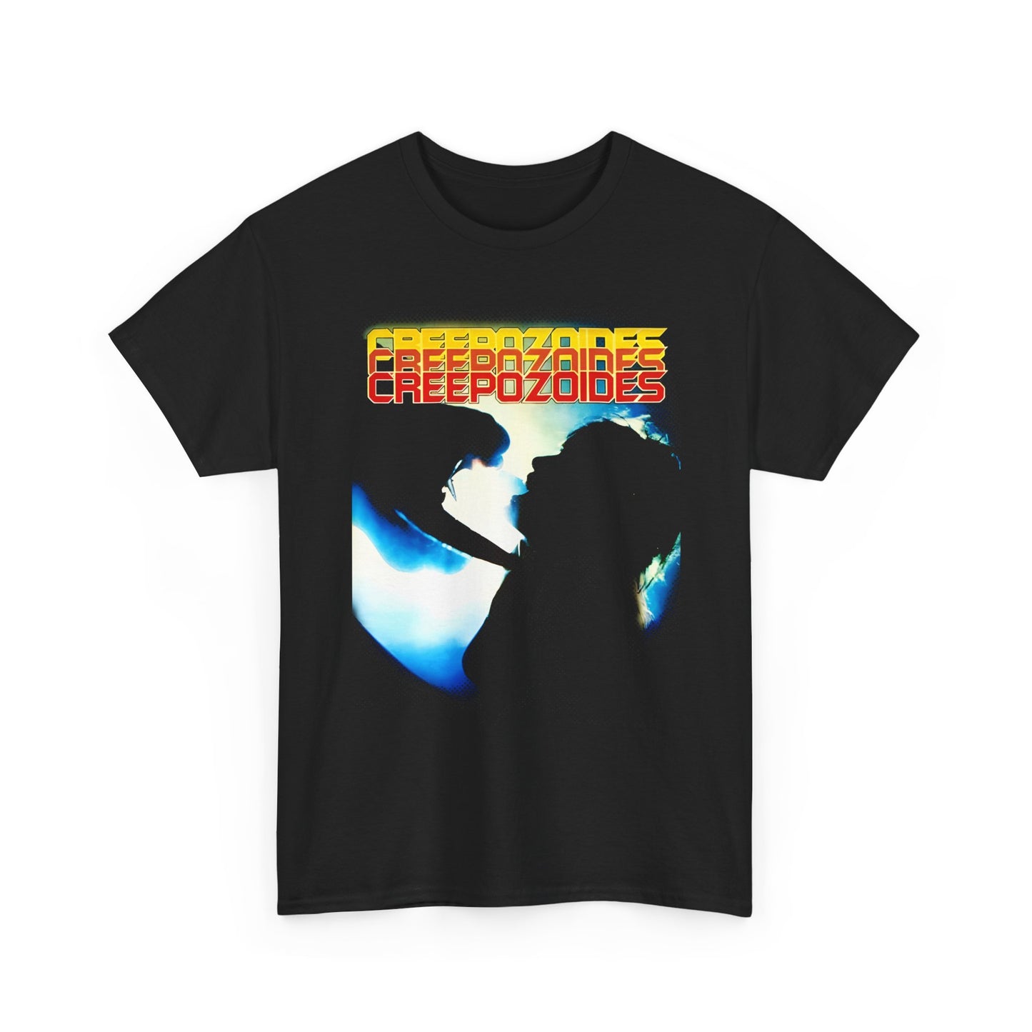 1987 creepozoids spanish vhs movie cover custom edit tshirt