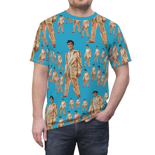 50,000,000 elvis fans can't be wrong all-over print tshirt