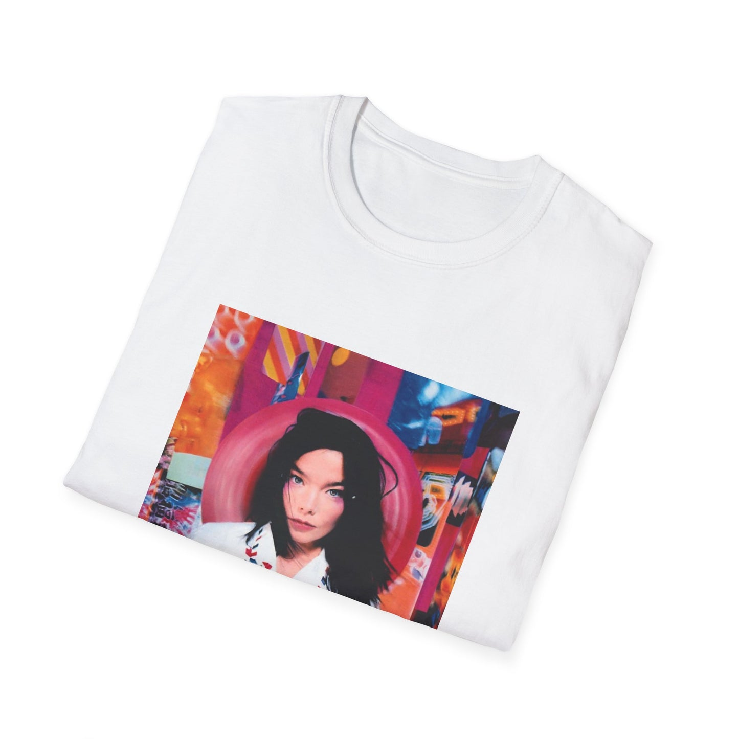 bjork 1995 post album tshirt