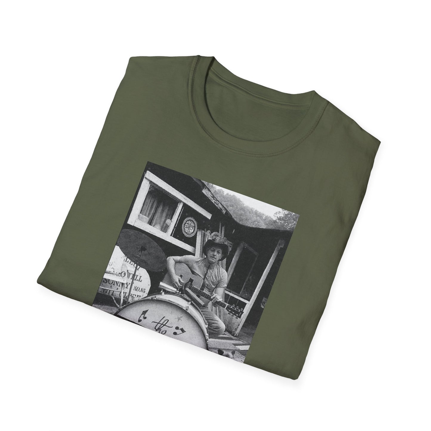 outsider rockabilly one-man band american singer songwriter hasil adkins photo tshirt