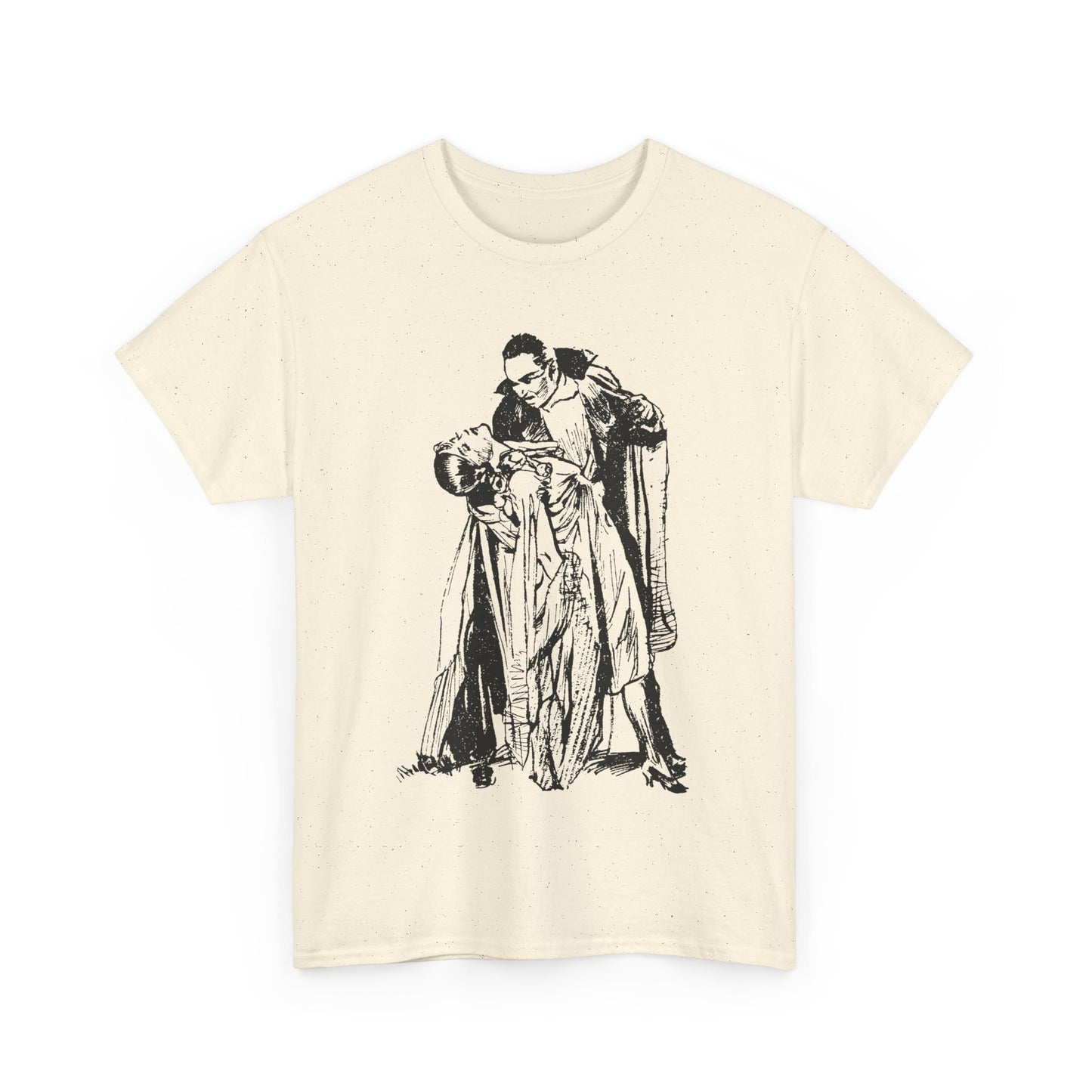 1927 stage play ad for dracula reproduction tshirt